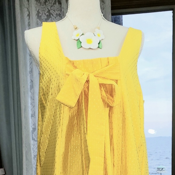 light yellow summer dress